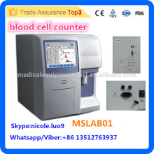 MSLAB01-I 3-part automatic hematology analyzer with 21 parameters +3 histograms fits hospitals
